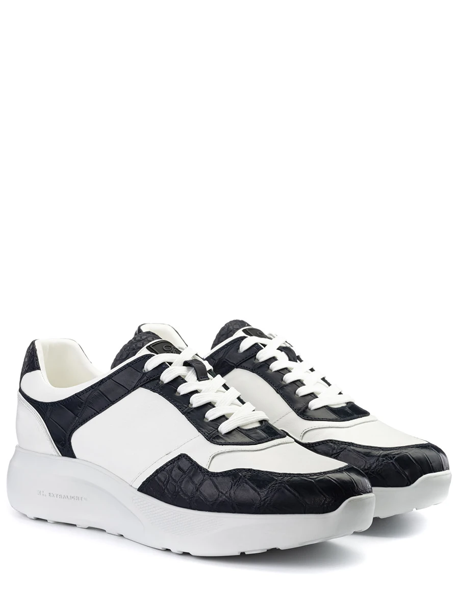 Кроссовки кожаные