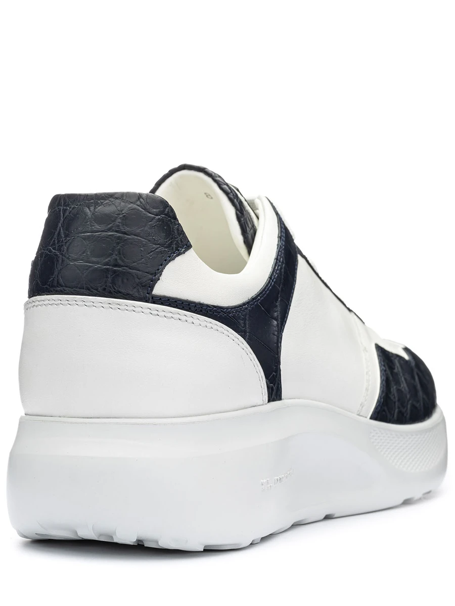 Кроссовки кожаные