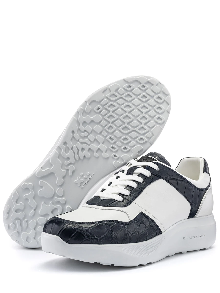 Кроссовки кожаные