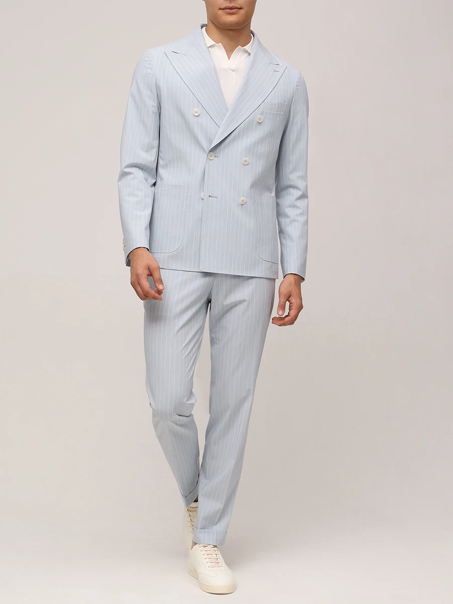 Костюм из хлопка и льна