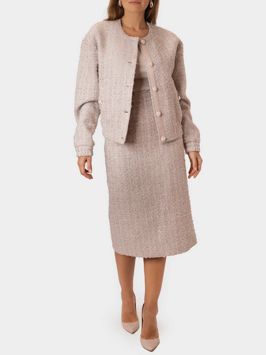 Костюм твидовый