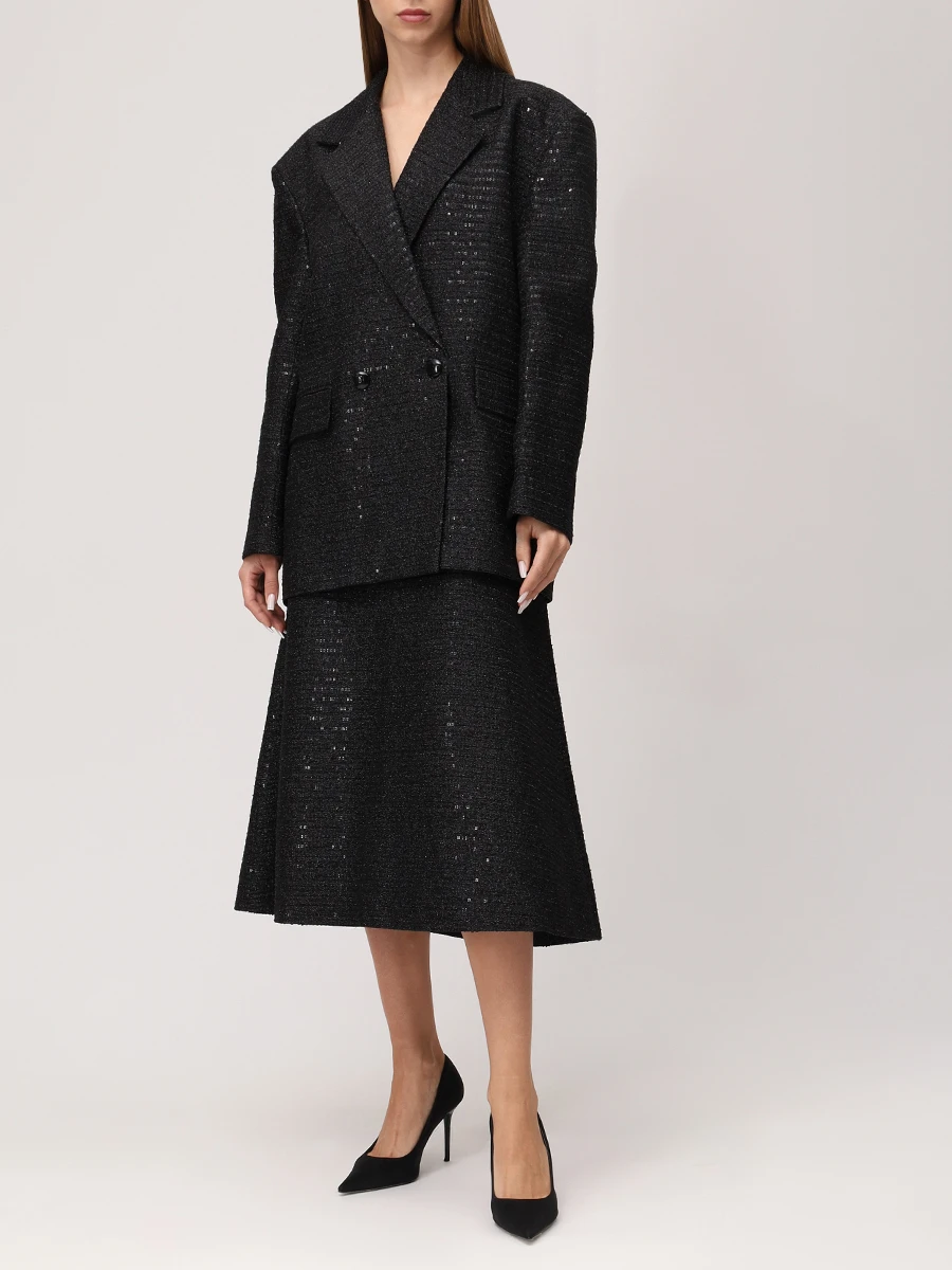 Костюм однотонный