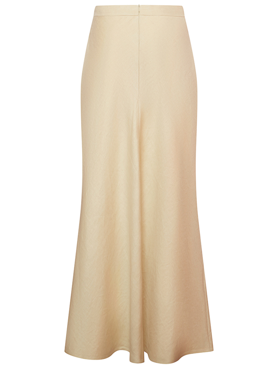 Юбка льняная