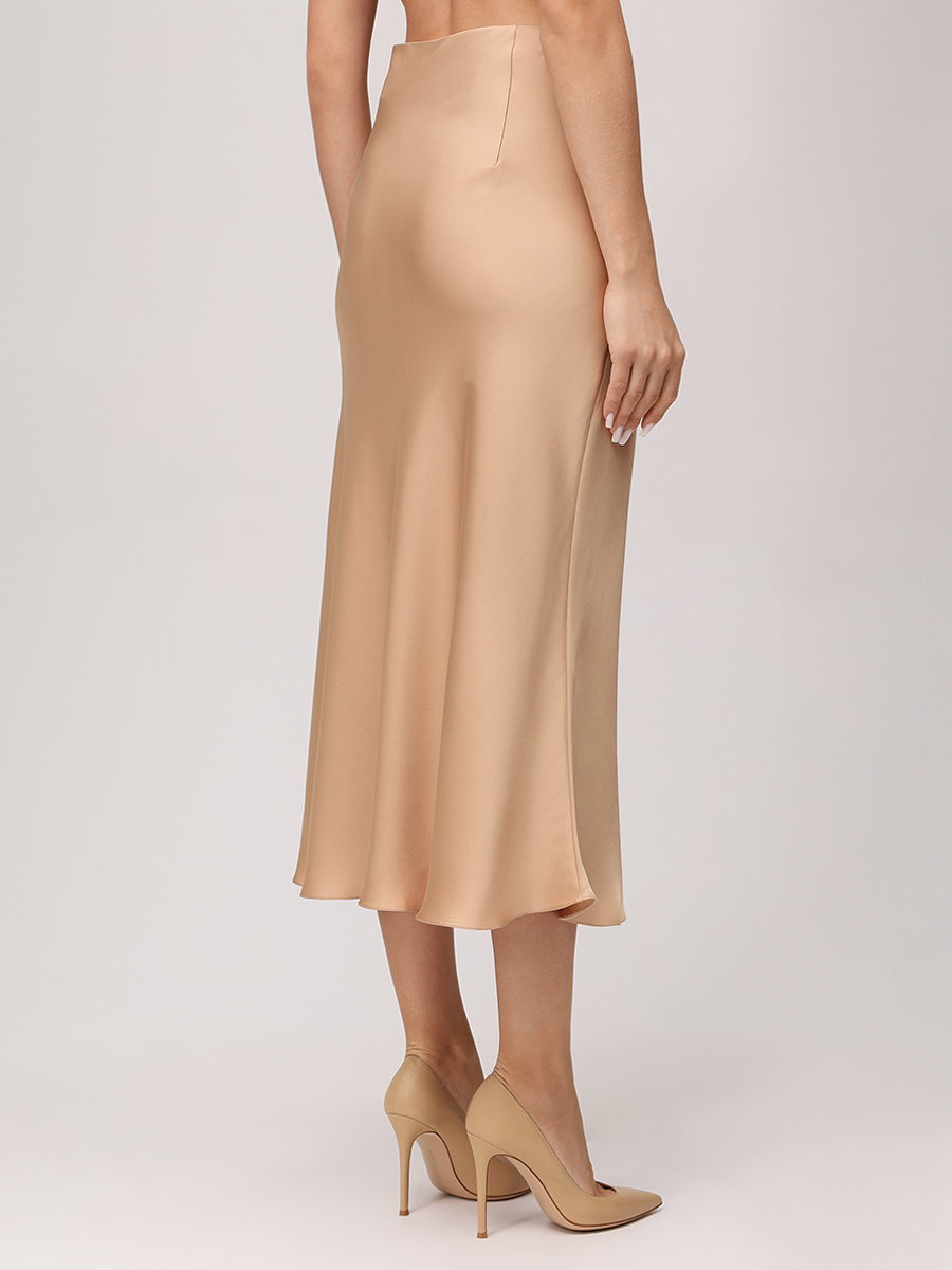 Юбка шелковая