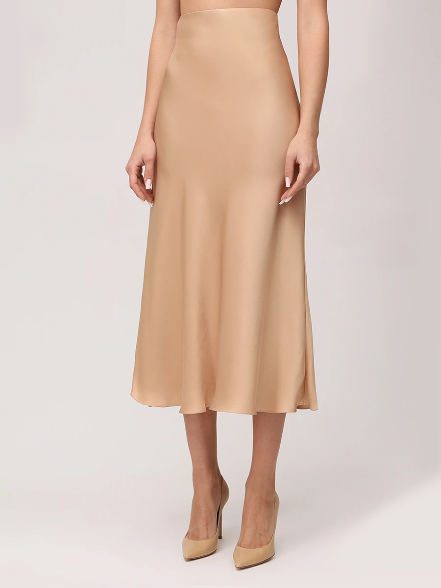 Юбка шелковая