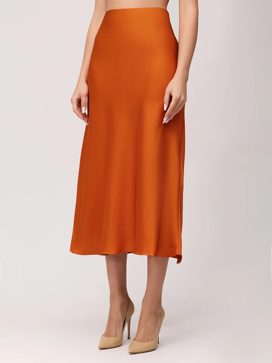 Юбка шелковая