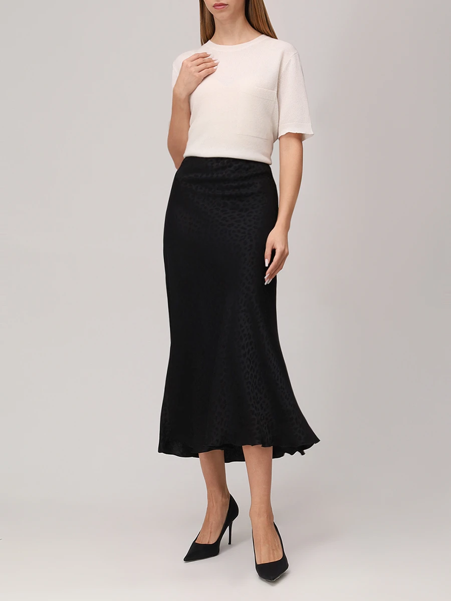 Юбка шелковая