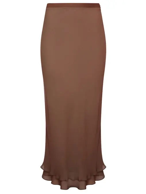 Юбка шифоновая LECODE