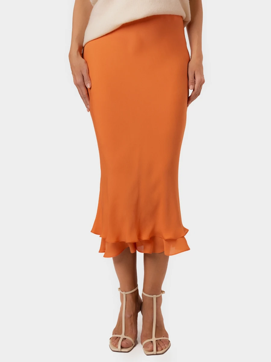 Юбка шифоновая