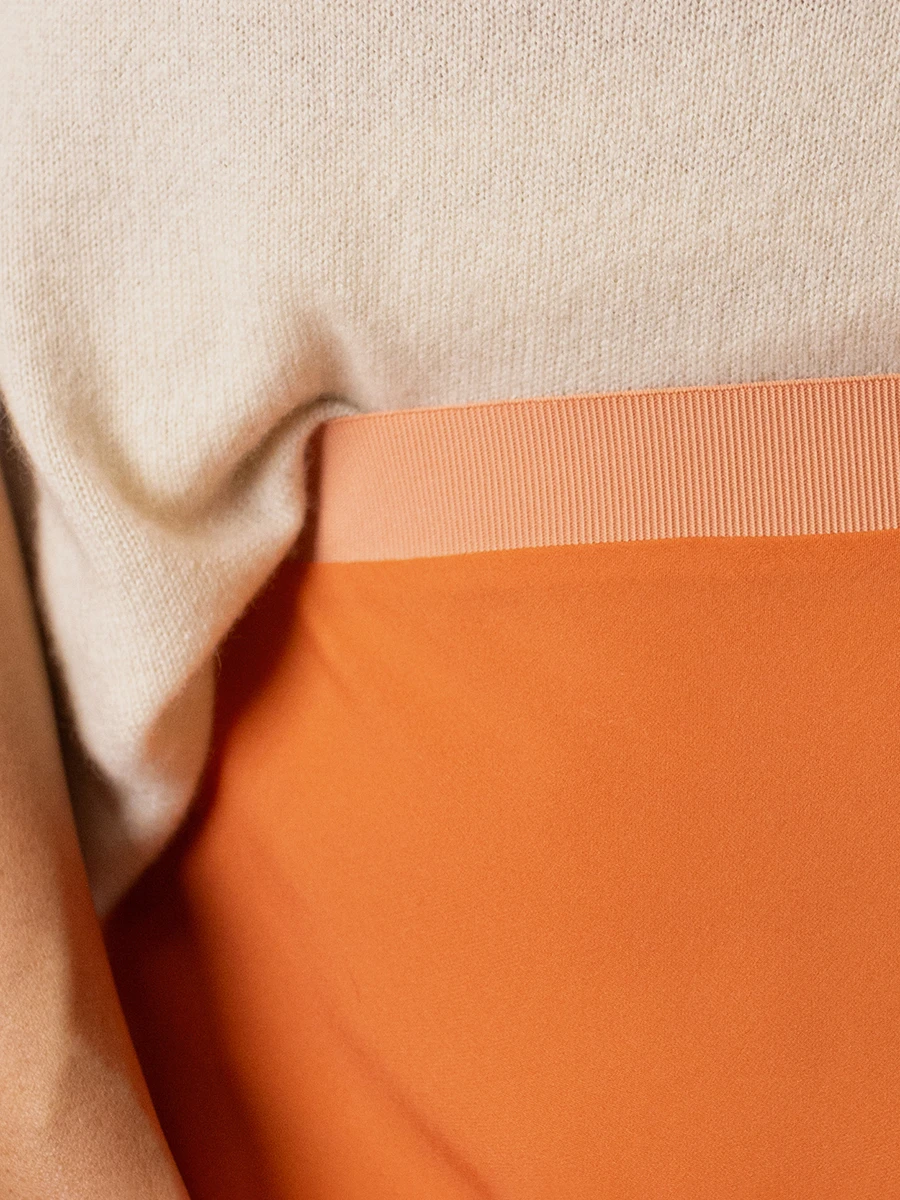 Юбка шифоновая