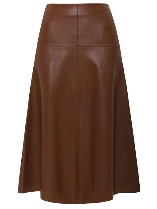Юбка кожаная LECODE