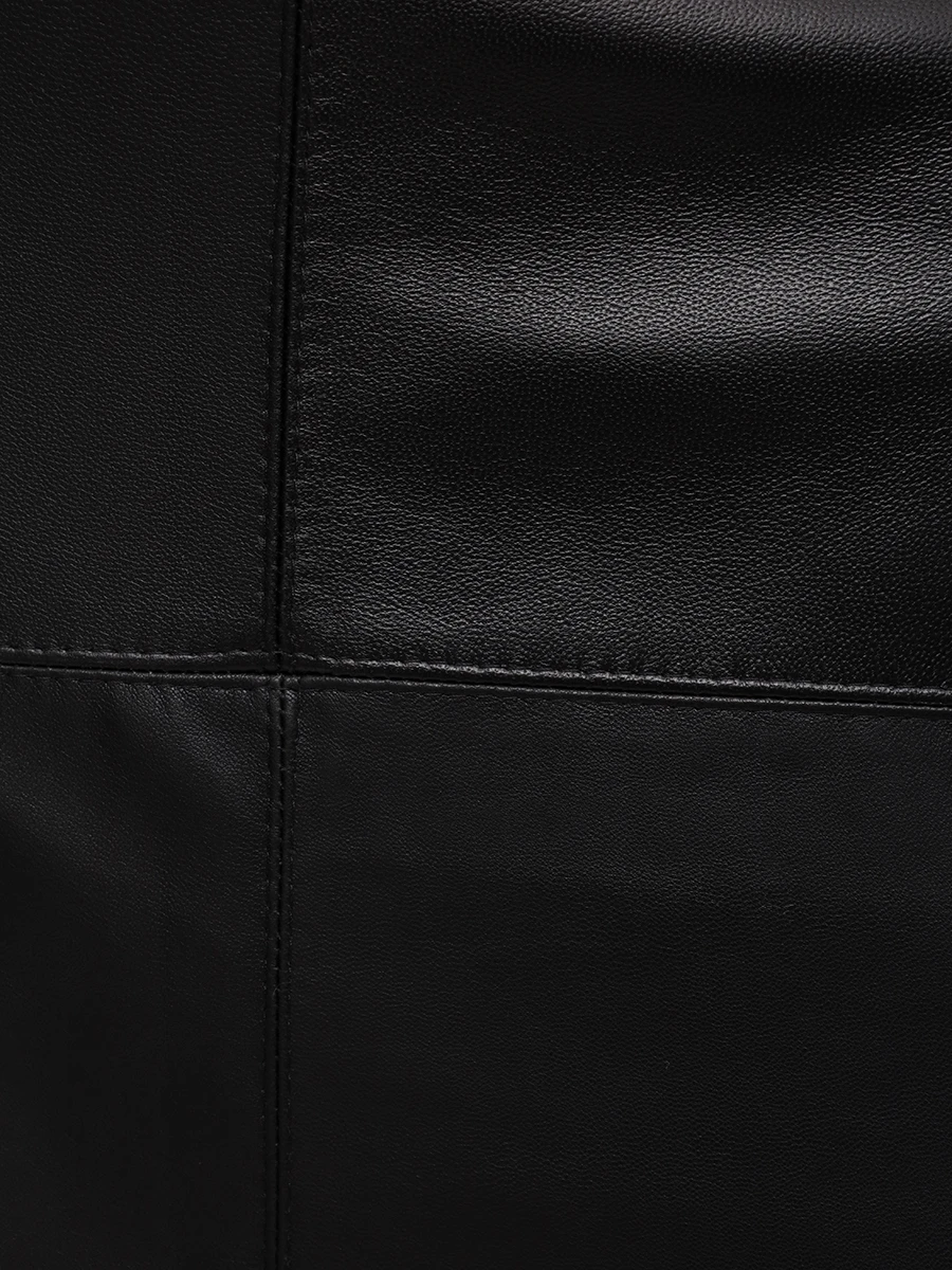 Юбка кожаная