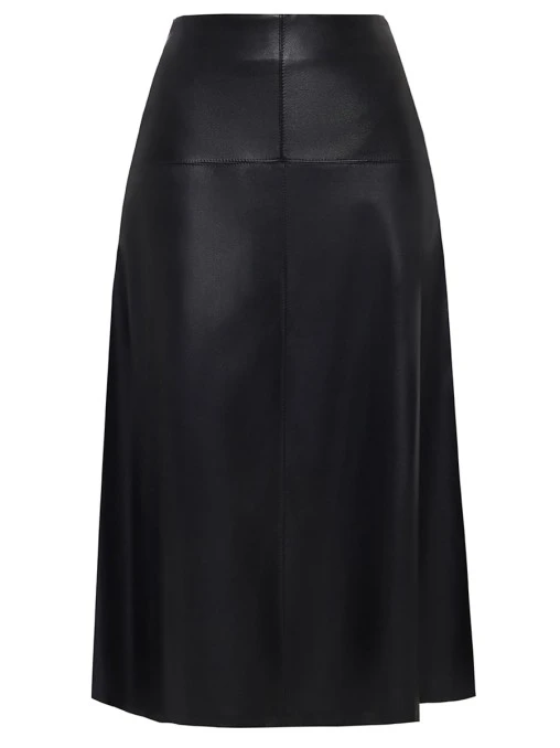 Юбка кожаная LECODE