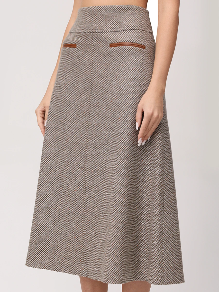 Юбка кашемировая