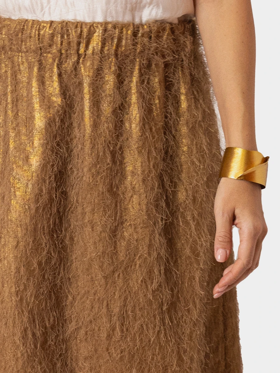 Юбка однотонная