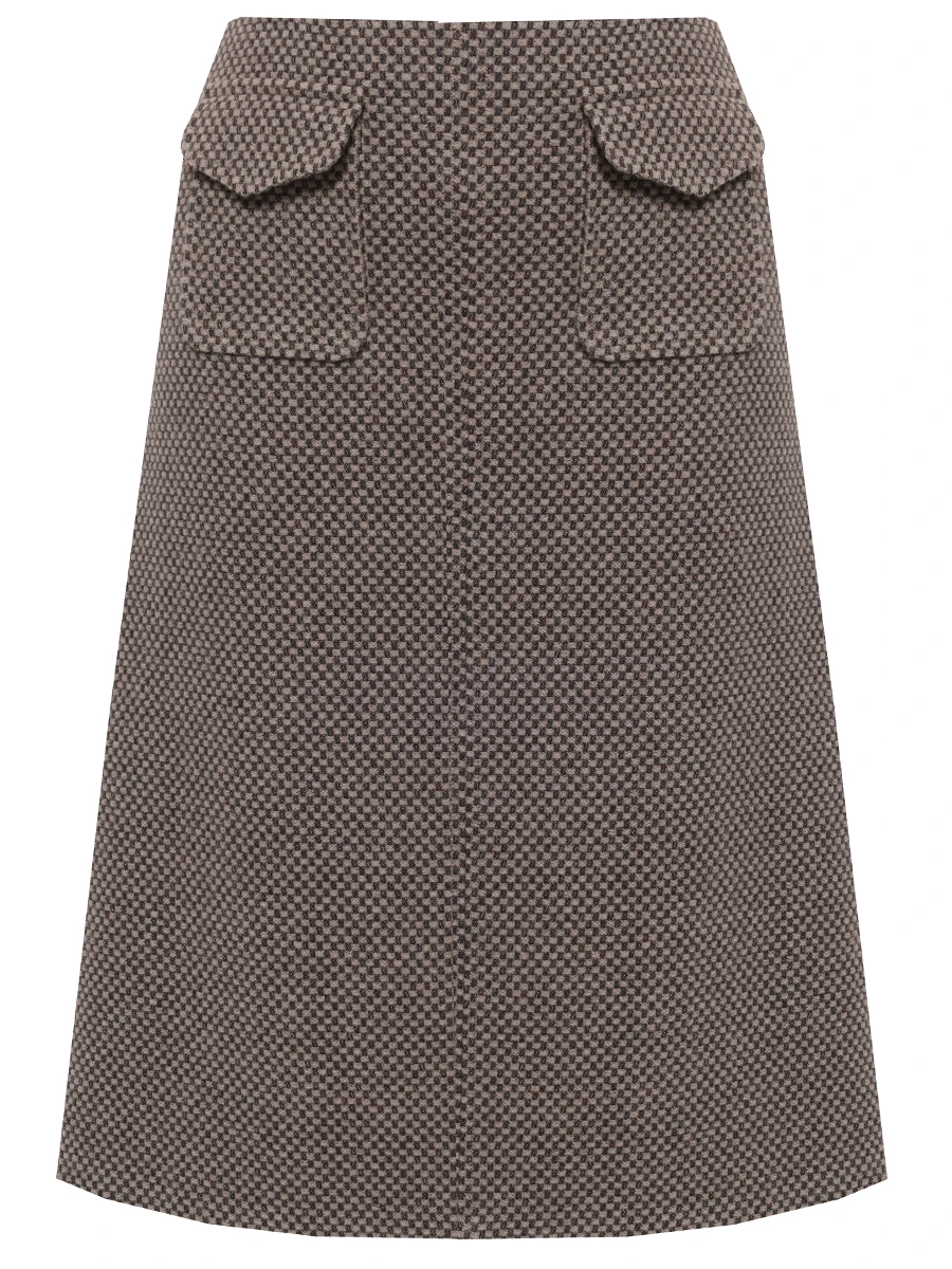 Юбка из шерсти и кашемира
