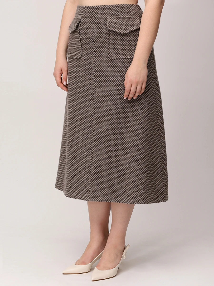 Юбка из шерсти и кашемира