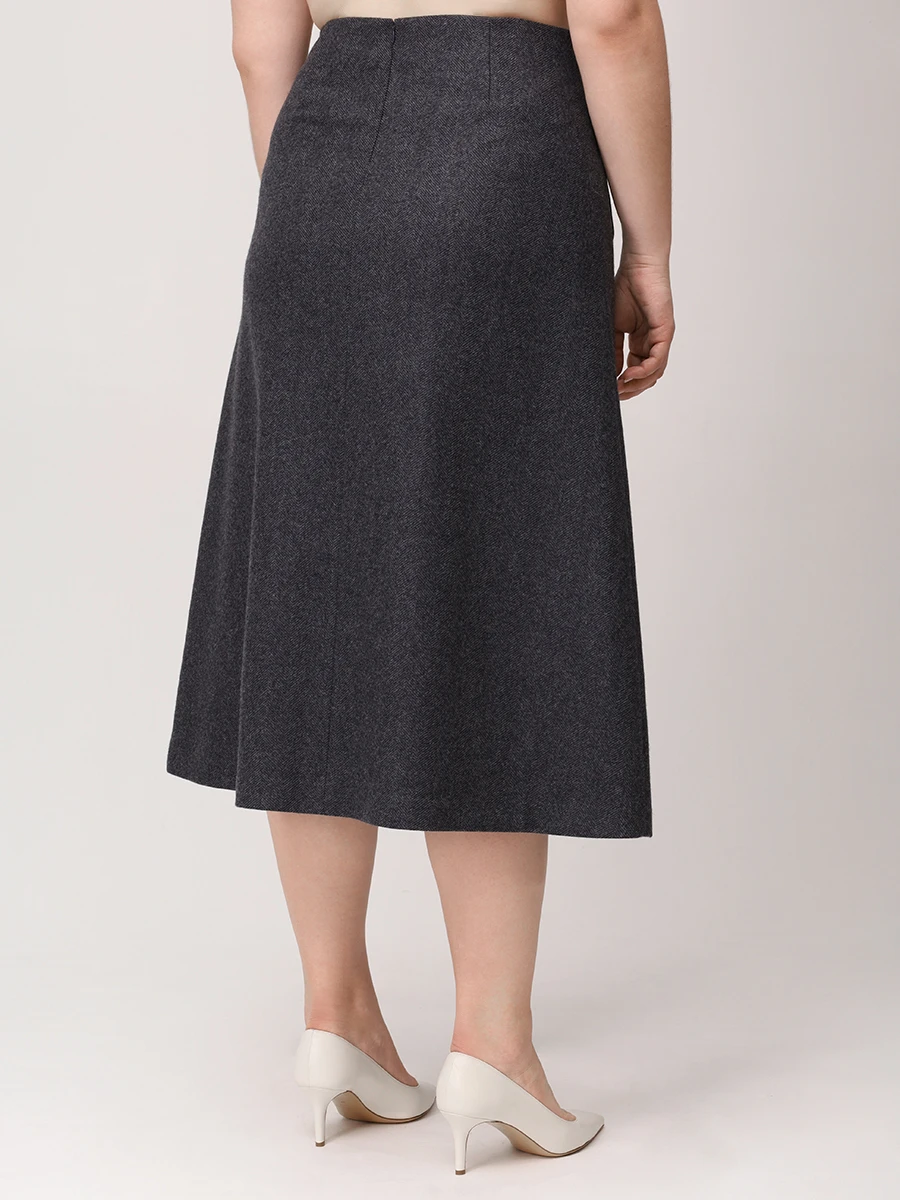 Юбка из шерсти и кашемира