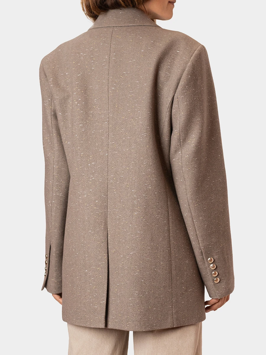 Пиджак шерстяной