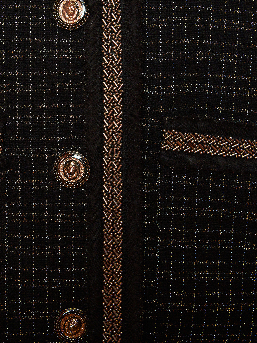 Жакет шерстяной