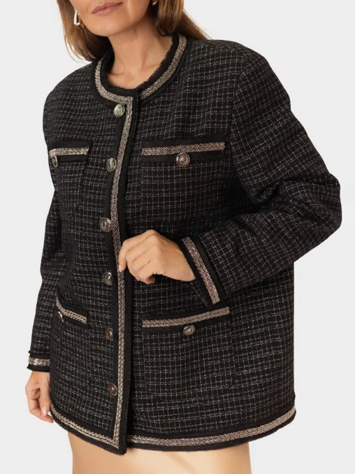 Жакет шерстяной LECODE