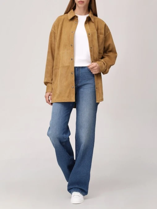 Рубашка замшевая LECODE