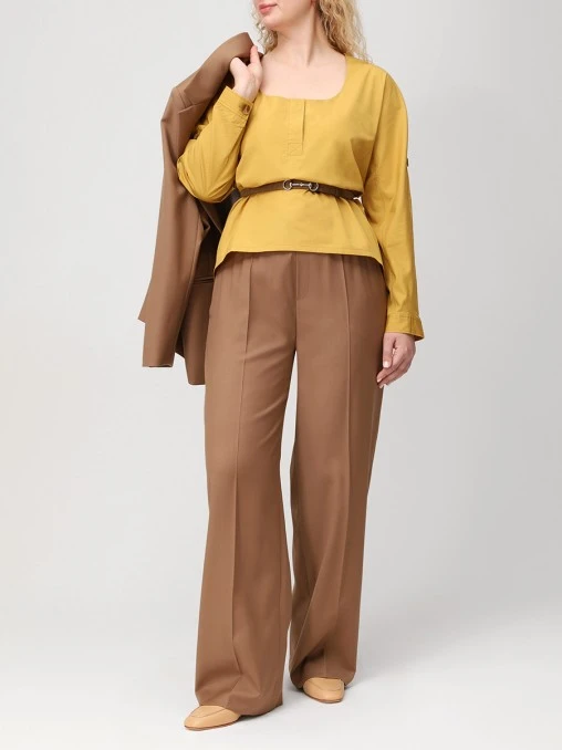 Блуза хлопковая LECODE