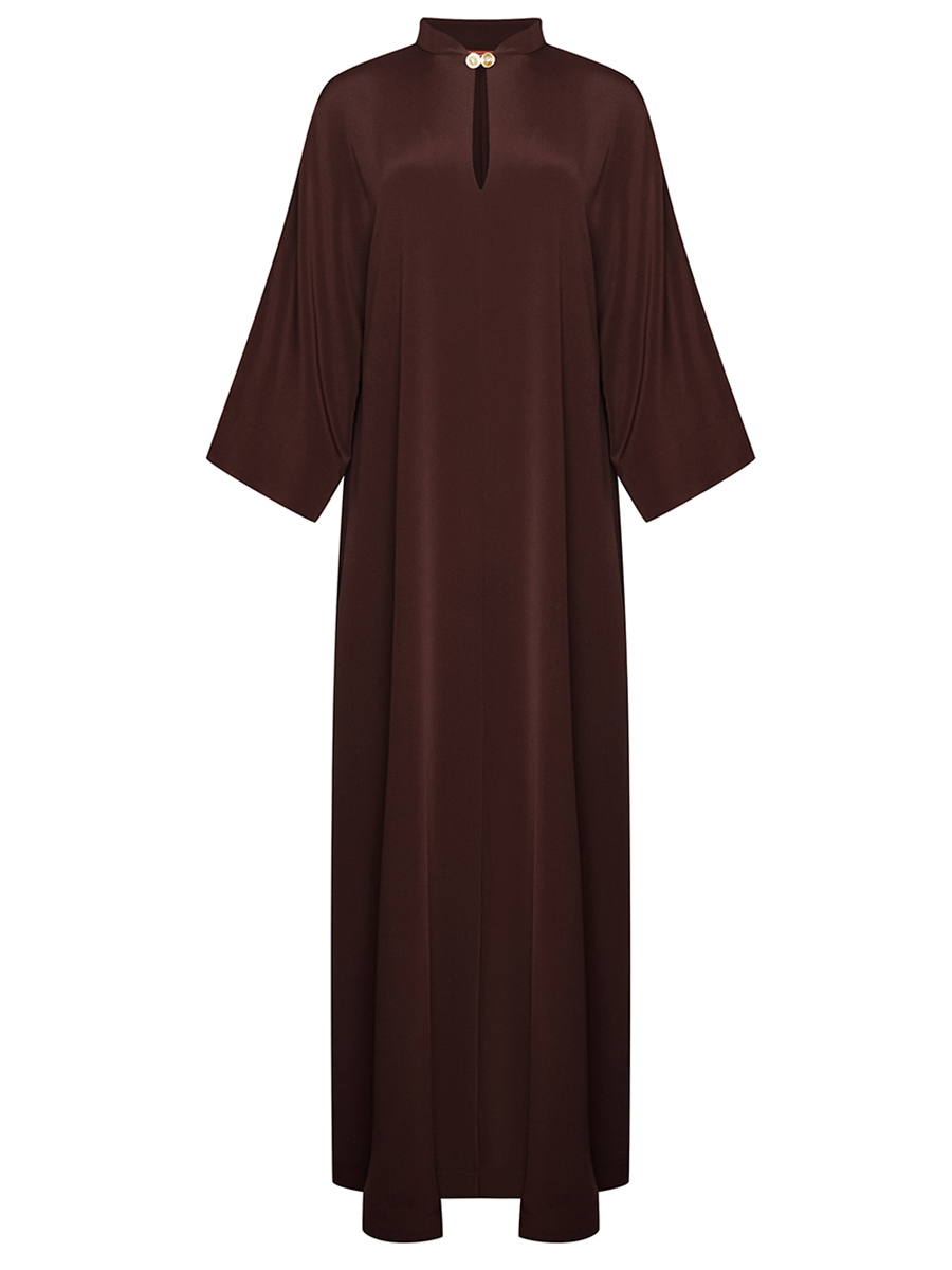 Платье шелковое