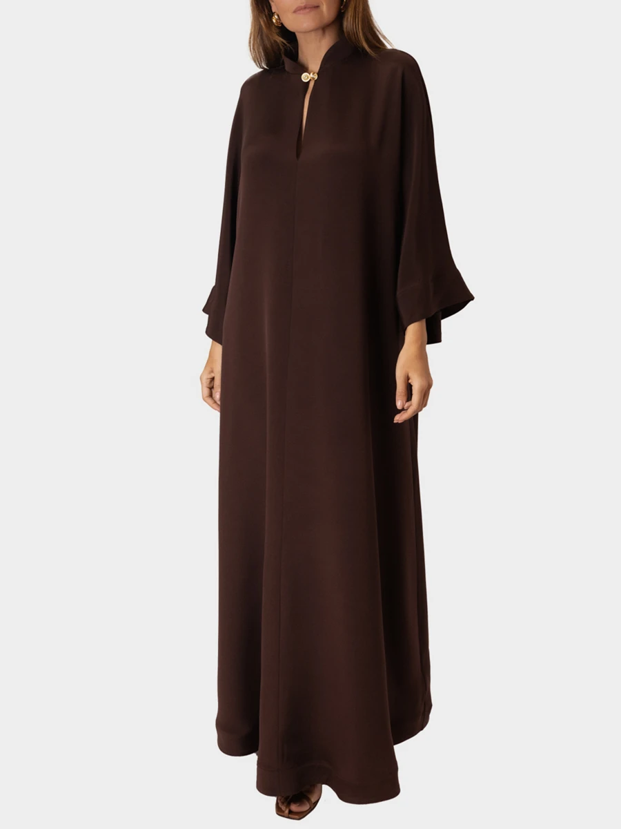 Платье шелковое