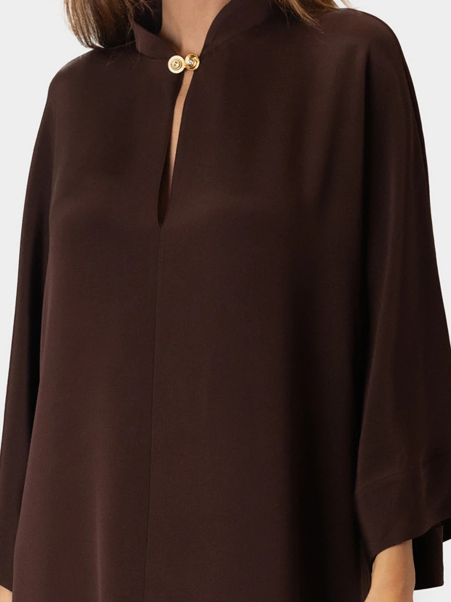 Платье шелковое