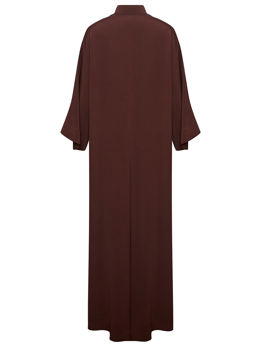 Платье шелковое