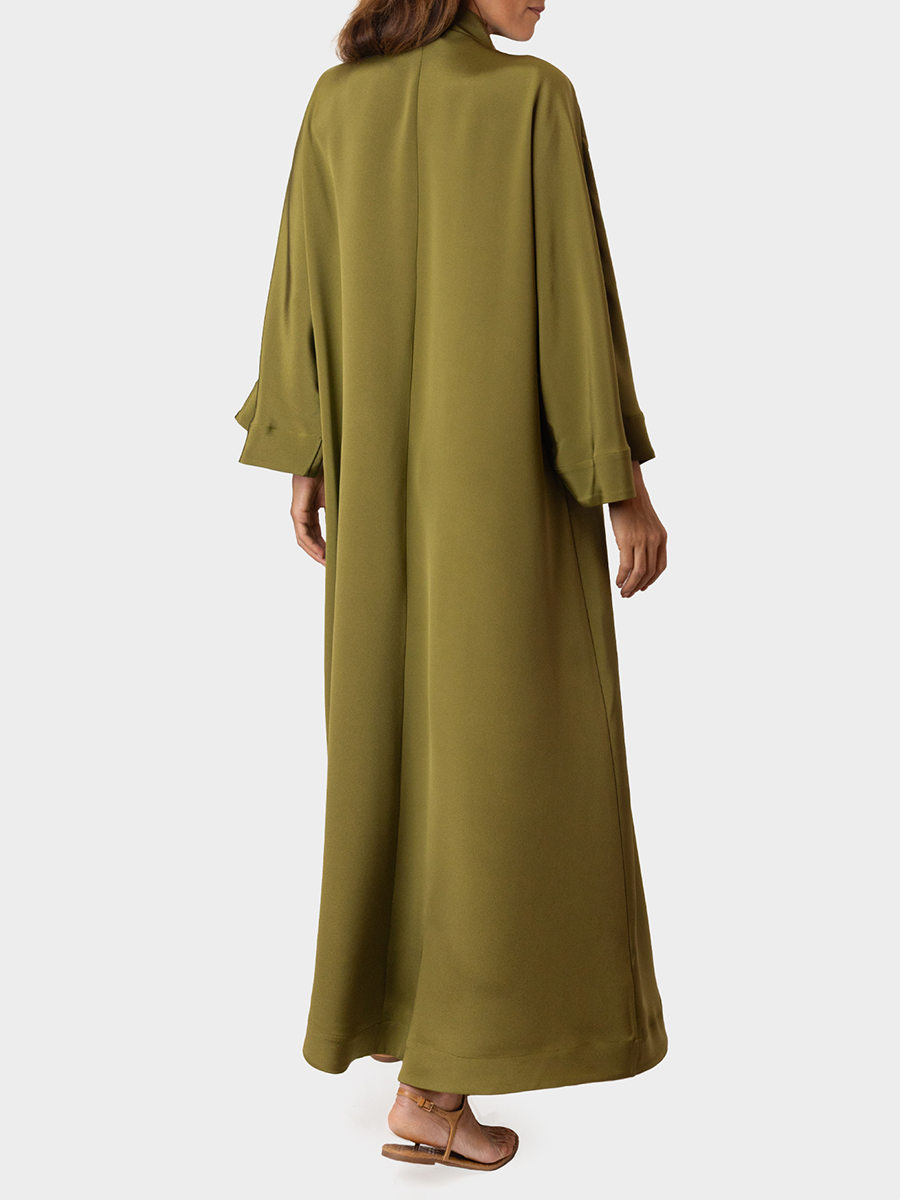 Платье шелковое