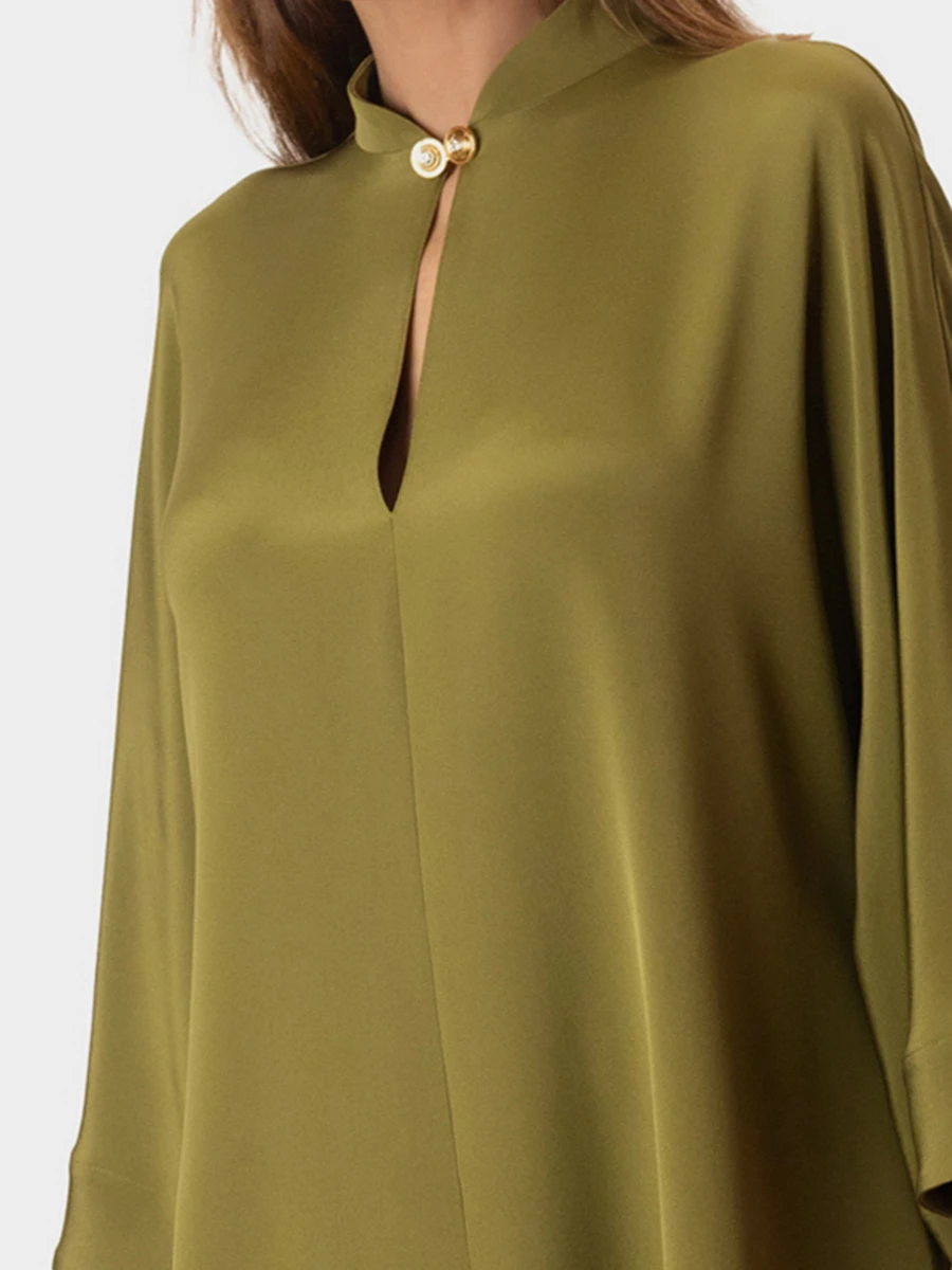 Платье шелковое