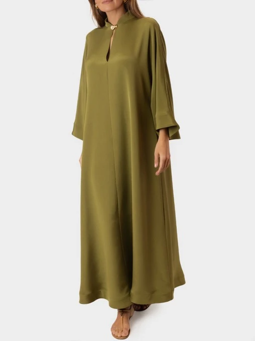 Платье шелковое LECODE