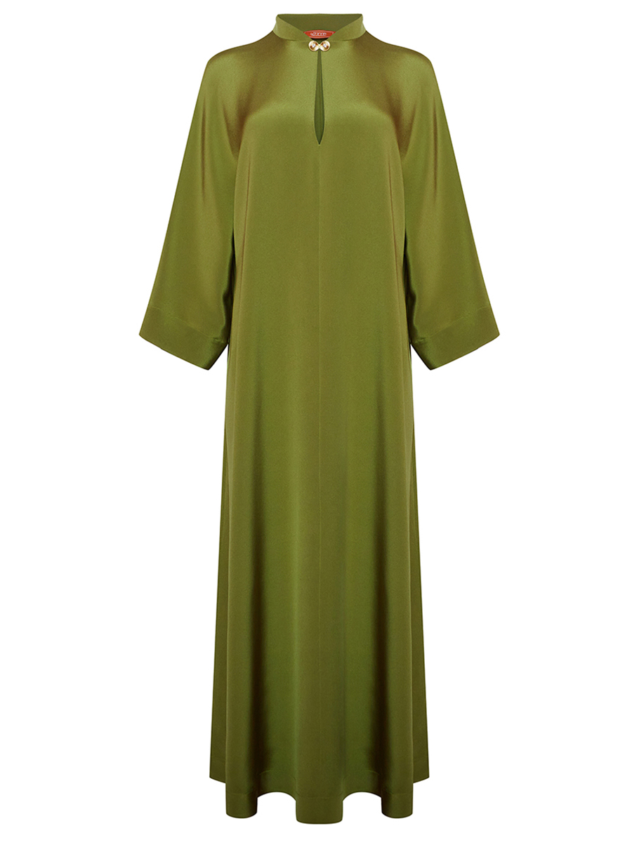 Платье шелковое