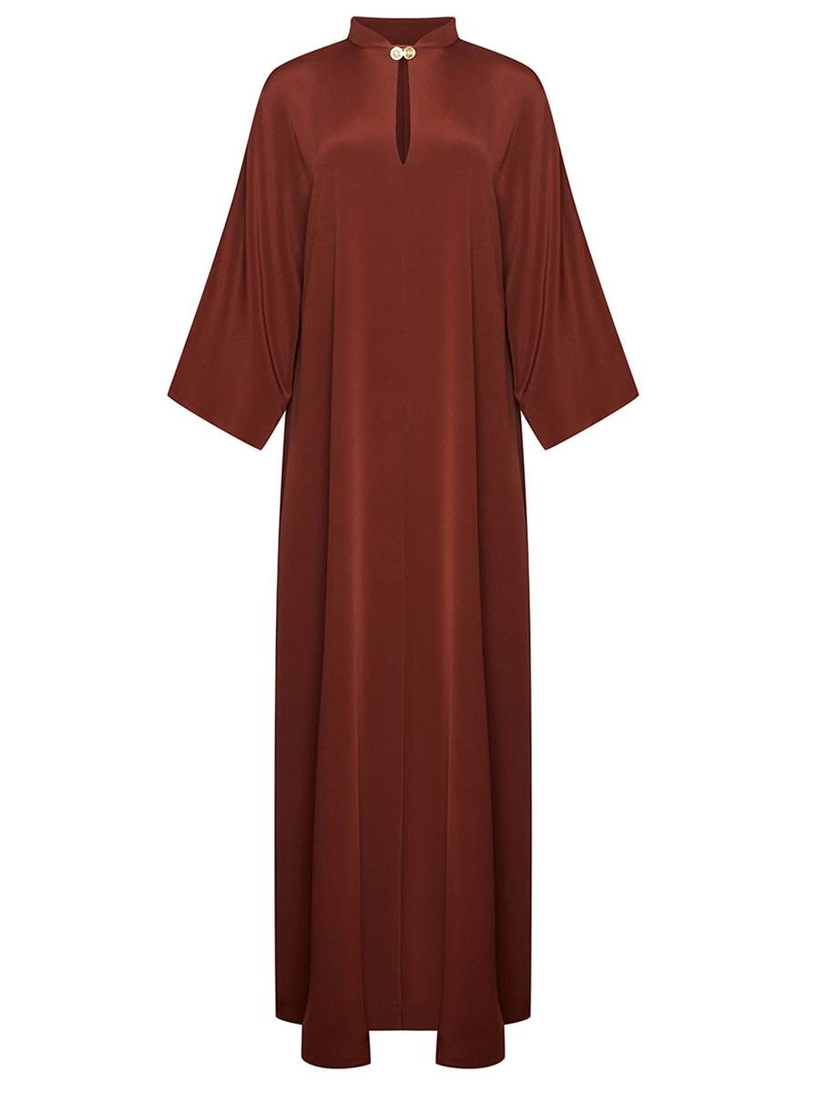 Платье шелковое