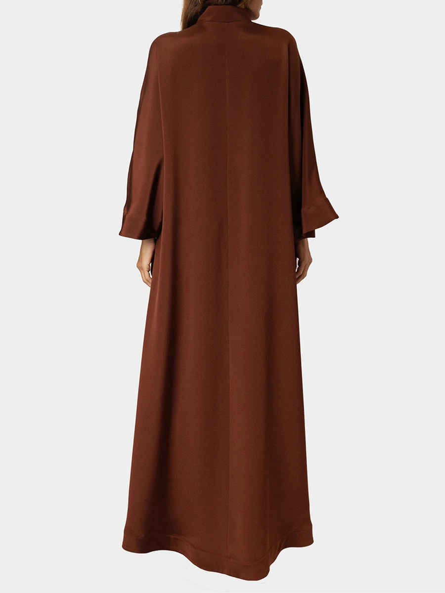 Платье шелковое