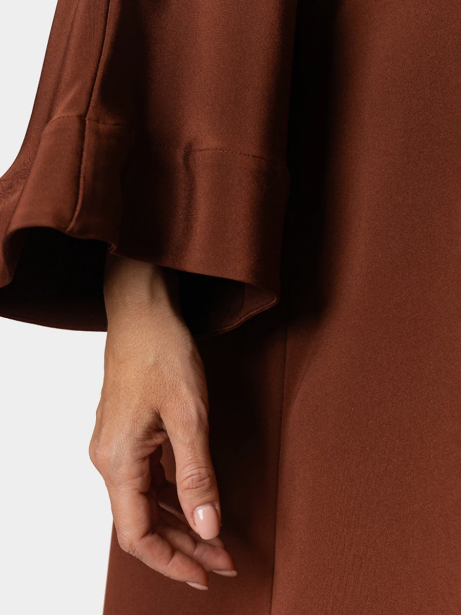 Платье шелковое