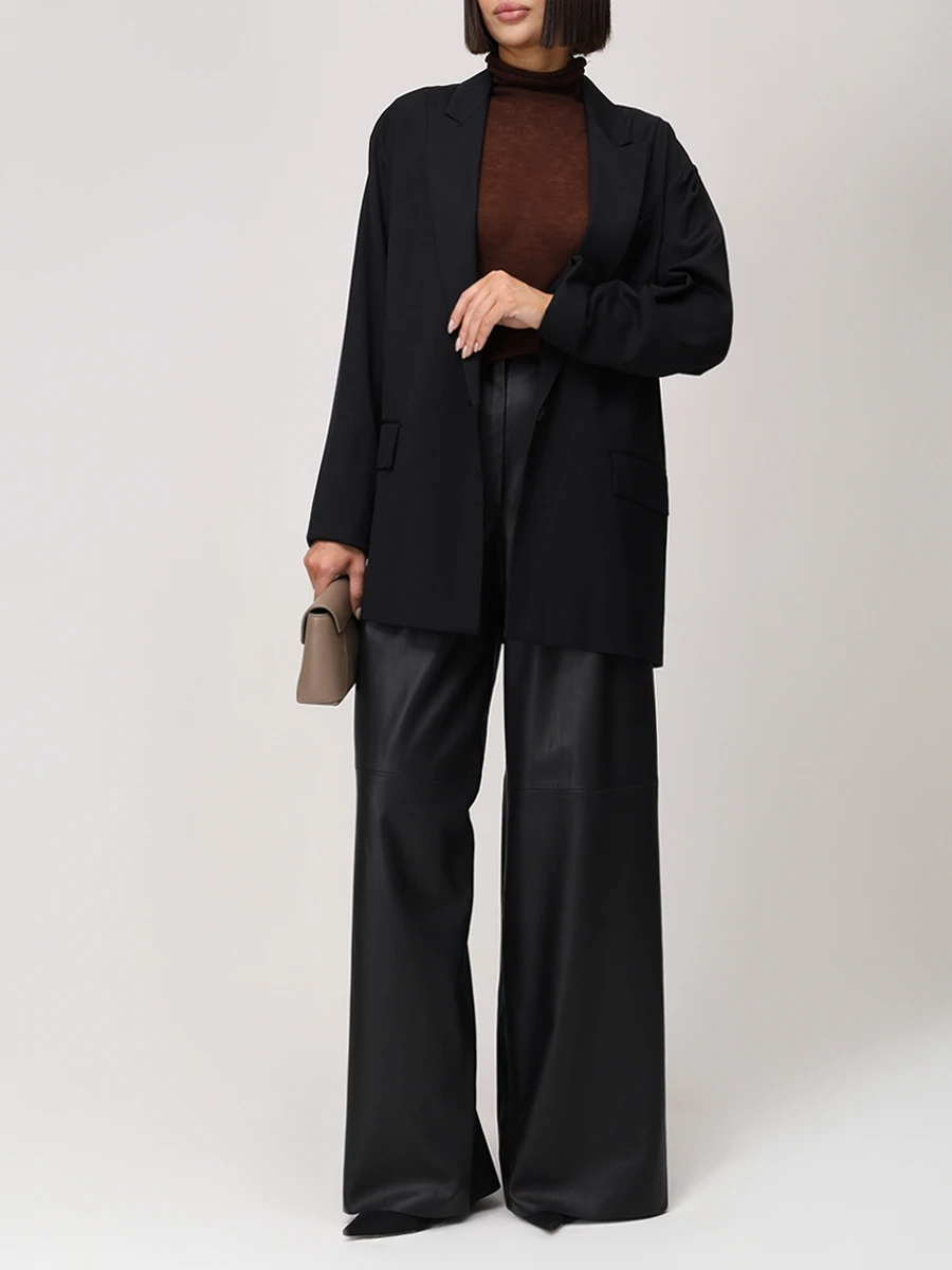 Брюки кожаные