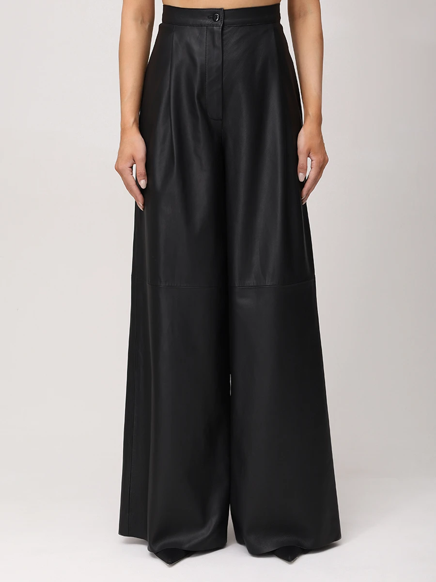 Брюки кожаные