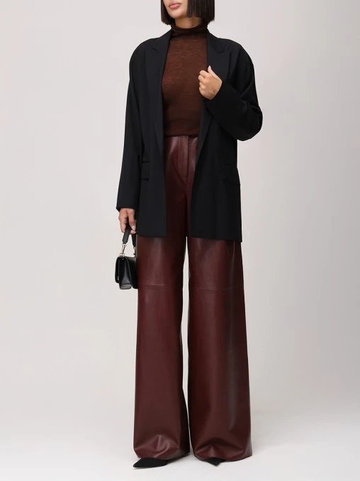 Брюки кожаные LECODE