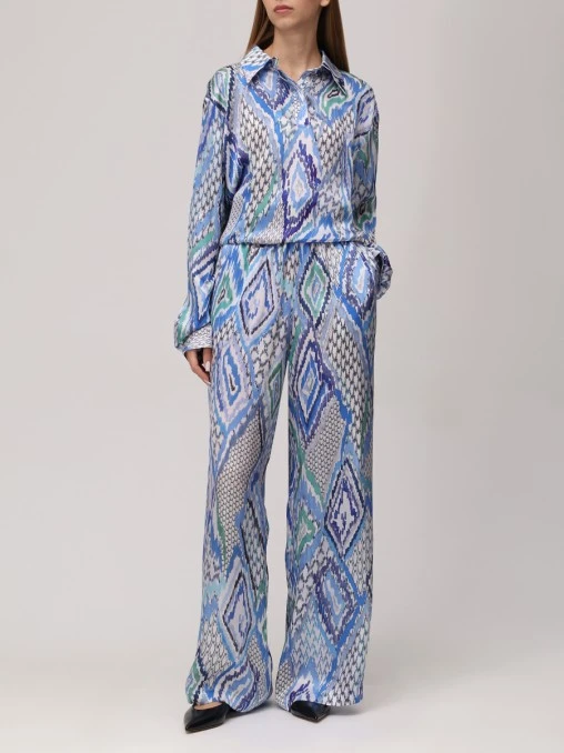 Костюм шелковый LECODE