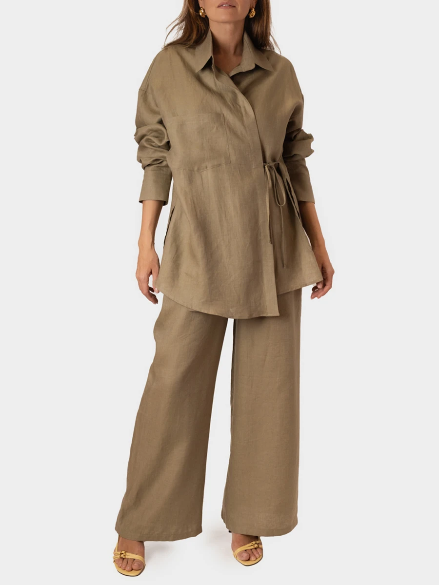 Костюм льняной