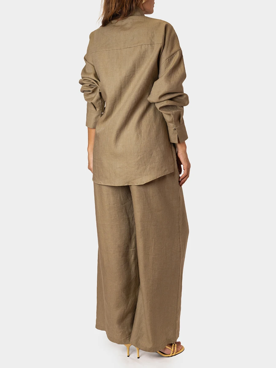 Костюм льняной