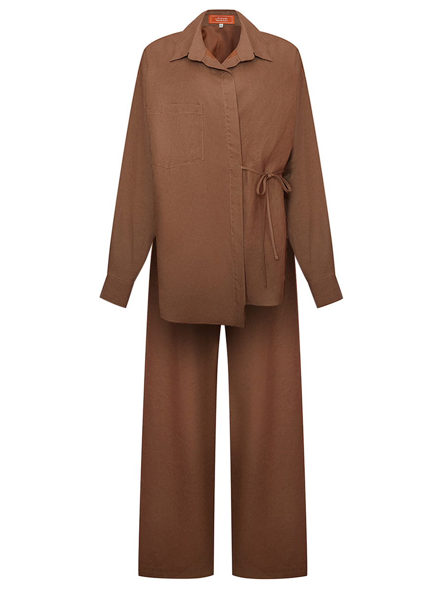 Костюм льняной