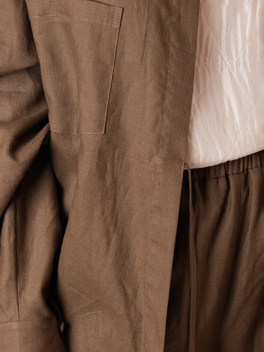 Костюм льняной