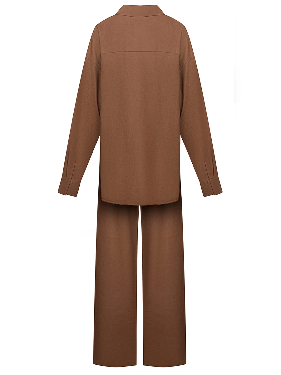 Костюм льняной