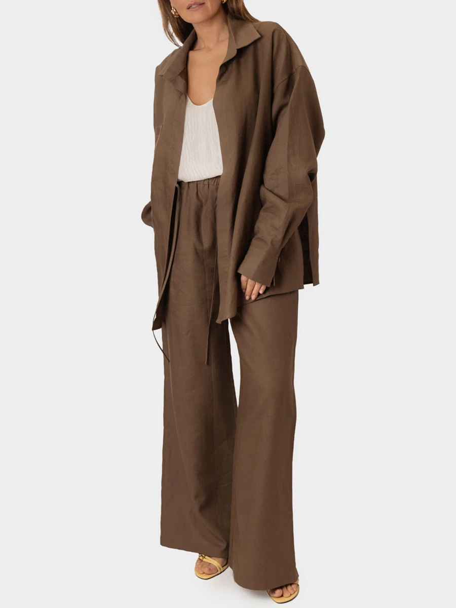 Костюм льняной