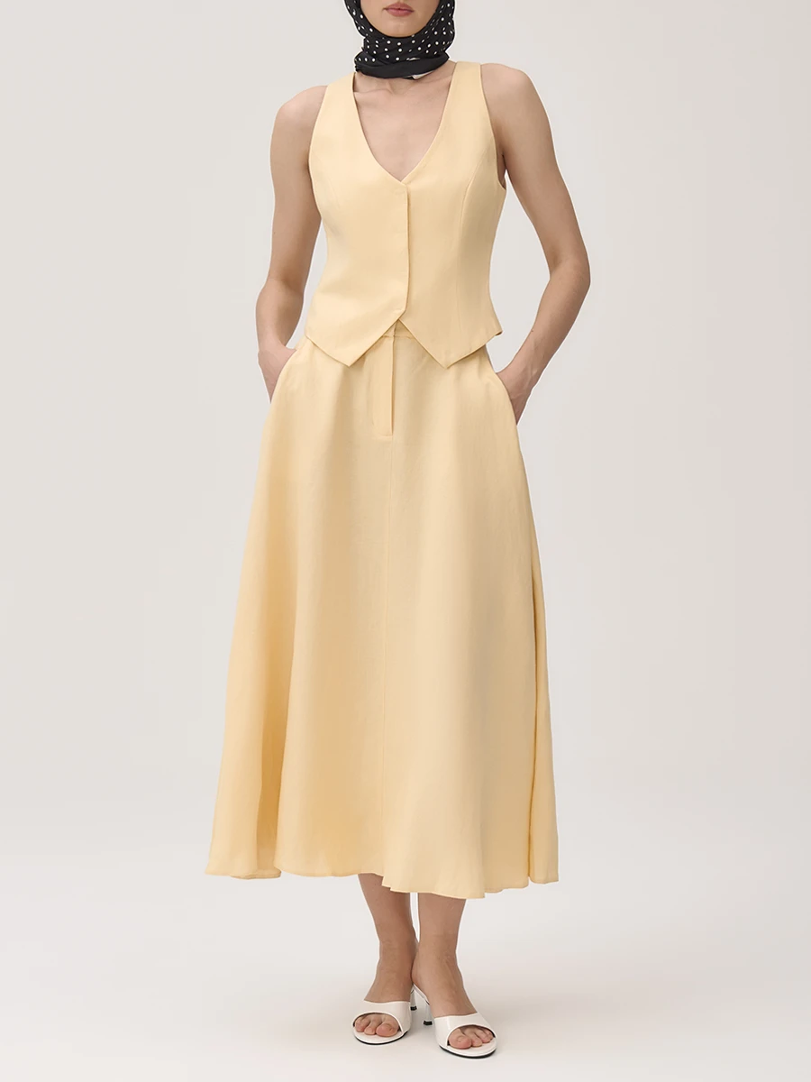 Жилет Mari льняной