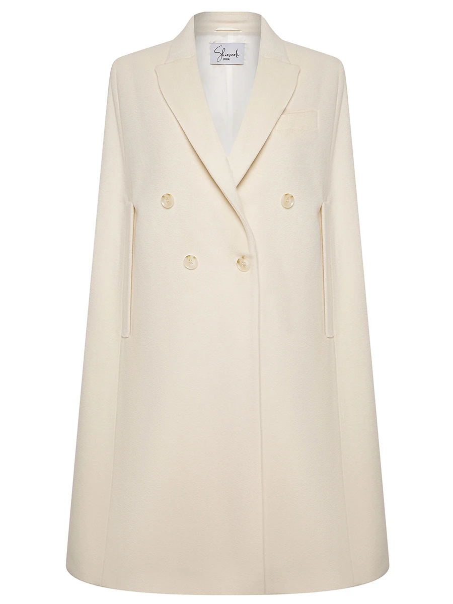 Кейп из шерсти и кашемира